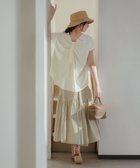 【フェルゥ/Feroux】の【ONWARD CROSSET MAG掲載・セットアイテム】バックギャザーシャイニーセット ワンピース アイボリー系|ID: prp329100004413313 ipo3291000000034757260