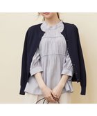 【エニィ スィス/any SiS】の【接触冷感 / UVケア】ベーシッククールタッチ カーディガン ネイビー|ID: prp329100004413330 ipo3291000000031981402