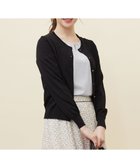 【エニィ スィス/any SiS】の【接触冷感 / UVケア】ベーシッククールタッチ カーディガン ブラック|ID: prp329100004413330 ipo3291000000031981407