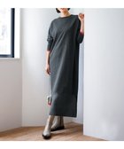 【アンフィーロ 自由区/UNFILO】の【抗菌防臭/洗える】マイビューティニット ワンピース チャコール|ID: prp329100004413366 ipo3291000000031903288