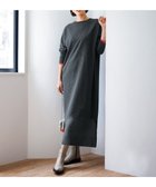 【アンフィーロ 自由区/UNFILO】の【抗菌防臭/洗える】マイビューティニット ワンピース チャコール|ID: prp329100004413366 ipo3291000000033355225