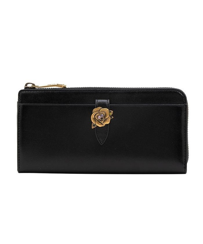 【アナスイ/ANNA SUI】のブルボン Lファスナー長財布 インテリア・キッズ・メンズ・レディースファッション・服の通販 founy(ファニー) https://founy.com/ ファッション Fashion レディースファッション WOMEN 財布 Wallets アンティーク Antique クラシック Classic ブローチ Brooch モチーフ Motif レトロ Retro ローズ Rose 人気 Popularity 財布 Wallet |ID: prp329100004413488 ipo3291000000031950911