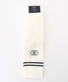 【23区 ゴルフ/NIJYUSANKU GOLF】の【WOMEN】ライン入リ ニーハイソックス ホワイト系|ID: prp329100004414568 ipo3291000000032747306
