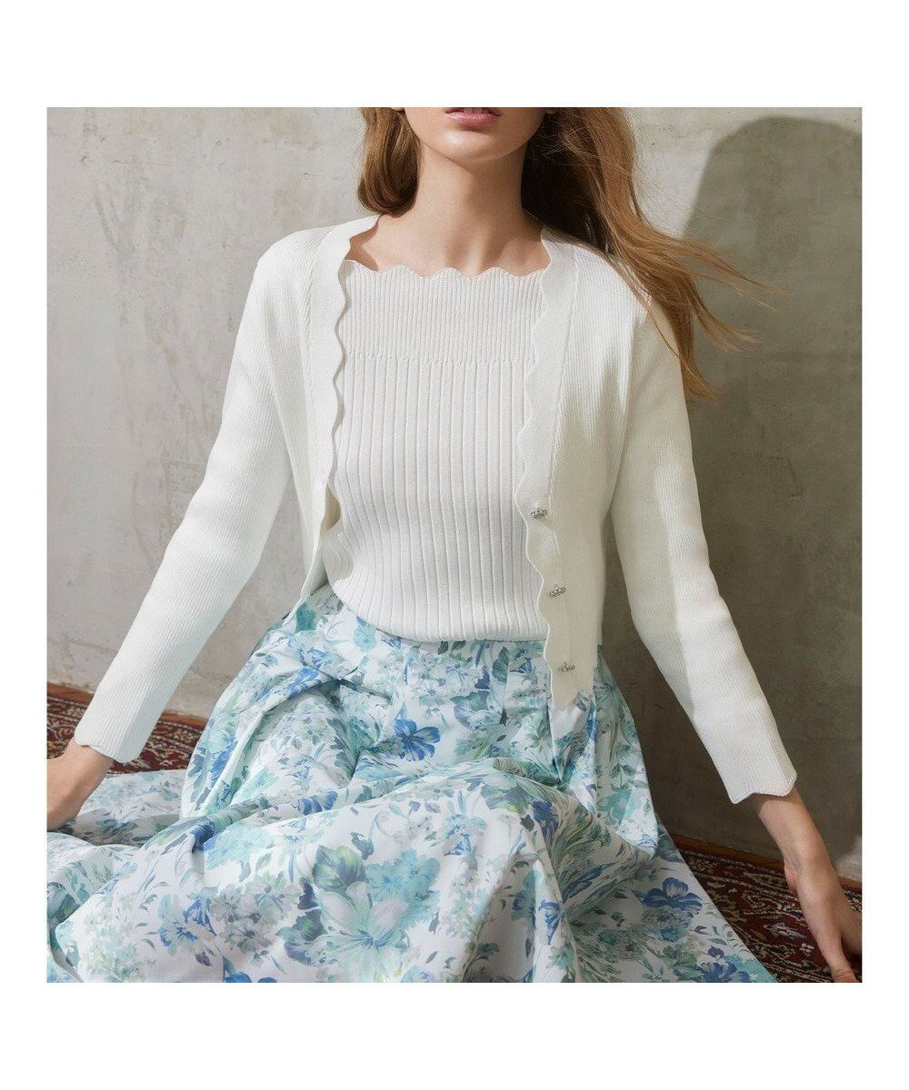 【トッカ/TOCCA】の【洗える】ZIGZAG KNIT カーディガン インテリア・キッズ・メンズ・レディースファッション・服の通販 founy(ファニー) 　ファッション　Fashion　レディースファッション　WOMEN　トップス・カットソー　Tops/Tshirt　ニット　Knit Tops　カーディガン　Cardigans　カーディガン　Cardigan　夏　Summer　S/S・春夏　Ss・Spring/Summer　洗える　Washable　A/W・秋冬　Aw・Autumn/Winter・Fw・Fall-Winter　オフ系|ID: prp329100004414581 ipo3291000000031647956