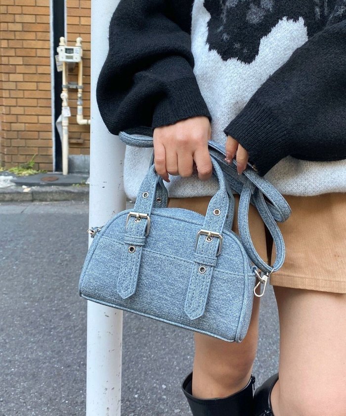【ウィゴー/WEGO】のハトメハンドルミニボストンショルダー インテリア・キッズ・メンズ・レディースファッション・服の通販 founy(ファニー) https://founy.com/ ファッション Fashion レディースファッション WOMEN おすすめ Recommend ショルダー Shoulder スマホ Smartphone ボストン Boston ボストンバッグ Boston Bag ポケット Pocket |ID: prp329100004415007 ipo3291000000031866191
