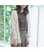 【エニィファム/any FAM】の【マシンウォッシュ/UVカット】ミドルレングスカーディガン ベージュ系|ID: prp329100004415307 ipo3291000000031934156