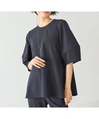 【アンフィーロ 自由区/UNFILO】の【接触冷感/UVケア】BEAUTY MOVE ペプラムブラウス 人気、トレンドファッション・服の通販 founy(ファニー) ファッション Fashion レディースファッション Fashion for Women トップス・カットソー Cut & Sew Tops シャツ・ブラウス・オフィスカジュアル Elegant Blouses & Button-Ups 春 Spring ジョーゼット Georgette, Semi-Sheer Fabric ストレッチ Stretch, Stretchy Fabric スリーブ Sleeve, Long Sleeve / Short Sleeve セットアップ Set-Up, Coordinated Outfit パール Pearl, Pearl Accent フォーマル Formal, Dressy ペプラム Peplum, Flared Hem S/S・春夏 SS, Spring/Summer, Warm Season 夏 Summer ビジネス 仕事 通勤 Business / Work / Commuting thumbnail ネイビー|ID: prp329100004415358 ipo3291000000034188963