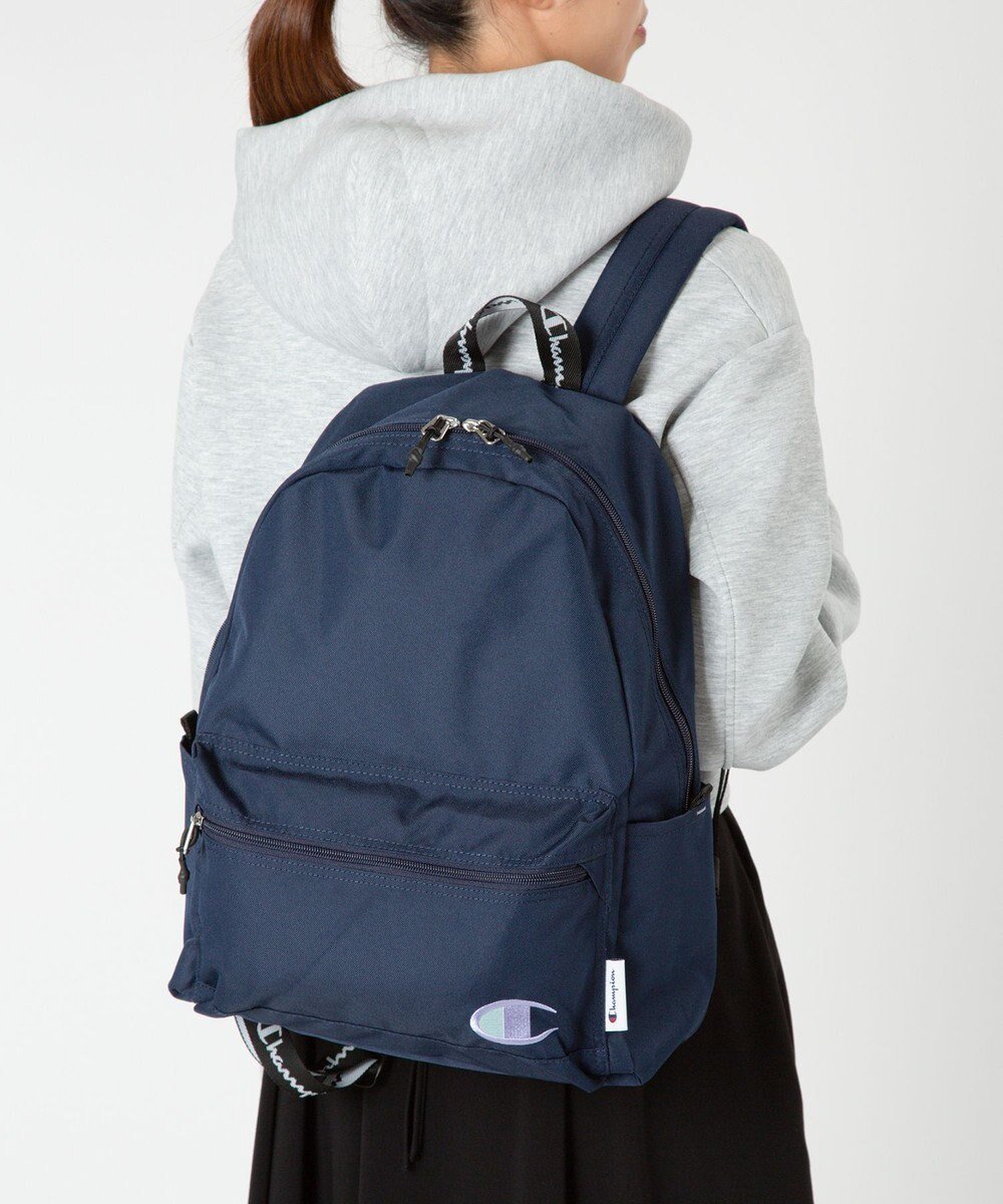 【エースバッグズアンドラゲッジ/ACE BAGS & LUGGAGE】のChampion エスター リュックサック 20L 63884 チャンピオン インテリア・キッズ・メンズ・レディースファッション・服の通販 founy(ファニー) 　ファッション　Fashion　レディースファッション　WOMEN　バッグ　Bag　おすすめ　Recommend　シンプル　Simple　スタイリッシュ　Stylish　ストライプ　Stripe　フロント　Front　ベーシック　Basic　ポケット　Pocket　リュック　Ruck Sack　ネイビー|ID: prp329100004415386 ipo3291000000031687141