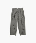 【エイトン/ATON】のTWIST WOOL TROPICAL ツータックイージーパンツ - UNISEX 人気、トレンドファッション・服の通販 founy(ファニー) ファッション Fashion レディースファッション WOMEN パンツ Pants ストレッチ Stretch スラックス Slacks ユニセックス Unisex リラックス Relax 夏 Summer thumbnail GRAY TOP|ID: prp329100004415471 ipo3291000000031932766