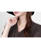 【トッカ/TOCCA】の【UV99%以上カット・吸水速乾・接触冷感・抗菌防臭・洗える・サイズ調整可】EDGE UP RIBBON HAT バケットハット ブラック系|ID: prp329100004415595 ipo3291000000032393216