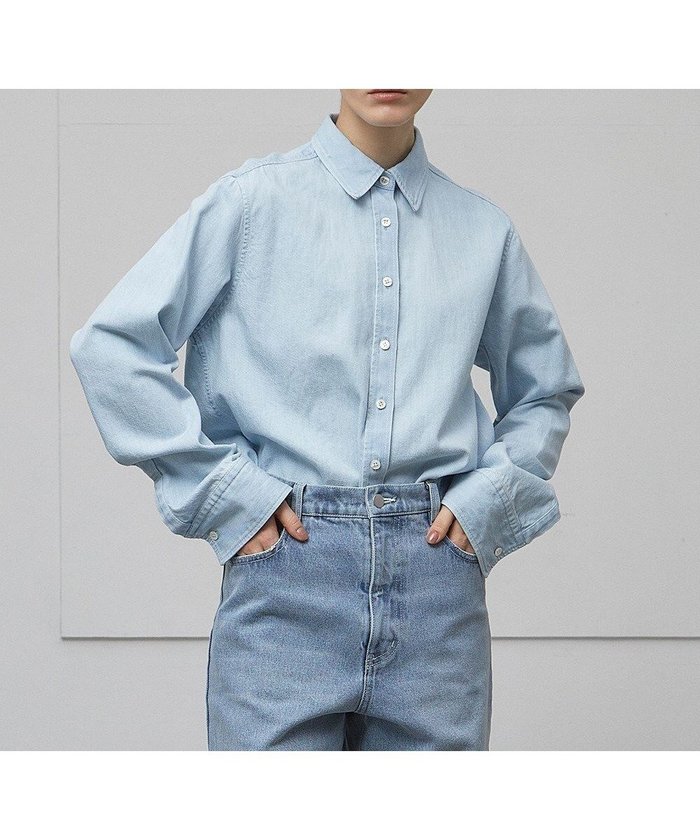 【ベイジ,/BEIGE,】の【洗える】DELAUP / ダンガリー風コットンデニムシャツ インテリア・キッズ・メンズ・レディースファッション・服の通販 founy(ファニー) https://founy.com/ ファッション Fashion レディースファッション WOMEN トップス・カットソー Tops/Tshirt シャツ/ブラウス Shirts/Blouses 洗える Washable カーディガン Cardigan ダンガリー Dungarees デニム Denim ロング Long A/W・秋冬 Aw・Autumn/Winter・Fw・Fall-Winter S/S・春夏 Ss・Spring/Summer 夏 Summer |ID: prp329100004417417 ipo3291000000031837449