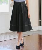 【ティアクラッセ/Tiaclasse】の【洗える】デニムタックフレアスカート ブラック|ID: prp329100004417492 ipo3291000000034211413