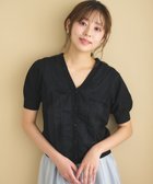 【フェルゥ/Feroux】の【ご好評につき今季も登場!】チュールコンビパフスリーブ ニット 人気、トレンドファッション・服の通販 founy(ファニー) ファッション Fashion レディースファッション WOMEN トップス・カットソー Tops/Tshirt ニット Knit Tops おすすめ Recommend カーディガン Cardigan コンビ Combination セーター Sweater チュール Tulle フラップ Flap フレア Flare フロント Front エレガント 上品 Elegant 人気 Popularity 今季 This Season 半袖 Short Sleeve 夏 Summer 春 Spring S/S・春夏 Ss・Spring/Summer thumbnail ブラック系|ID: prp329100004417512 ipo3291000000031693731