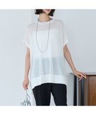 【アンフィーロ 自由区/UNFILO】の【洗える/接触冷感】フロスティコットン オーバーニット オフ|ID: prp329100004417533 ipo3291000000031930440