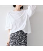【アメリカンホリック/AMERICAN HOLIC】の接触冷感7分袖タックスリーブカットプルオーバー Off White|ID: prp329100004417663 ipo3291000000032677638