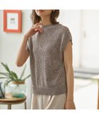 【組曲/KUMIKYOKU】の【WEB限定・前後着用可】コットンポリエステル杢プルオーバー ニット ブラウン系|ID: prp329100004417773 ipo3291000000031109822
