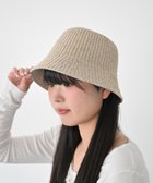 【アトレナ/ATRENA】の【日本製】ニットバケット 人気、トレンドファッション・服の通販 founy(ファニー) ファッション Fashion レディースファッション WOMEN トップス・カットソー Tops/Tshirt ニット Knit Tops 帽子 Hats 夏 Summer 帽子 Hat 日本製 Made In Japan 春 Spring S/S・春夏 Ss・Spring/Summer thumbnail ベージュ|ID: prp329100004417820 ipo3291000000030897067