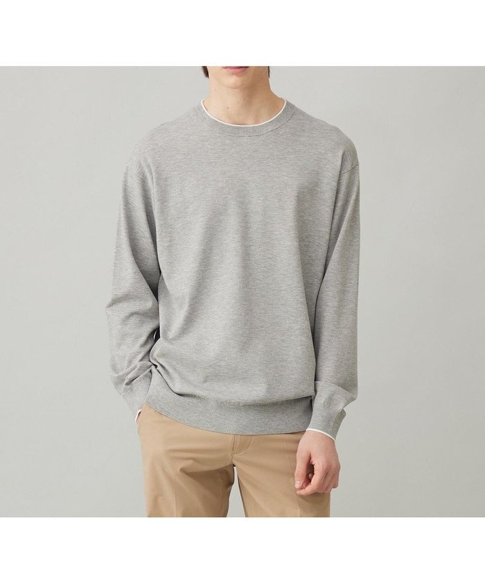 【アンフィーロ/UNFILO / MEN】のスタイリッシュ ニット プルオーバー インテリア・キッズ・メンズ・レディースファッション・服の通販 founy(ファニー) https://founy.com/ ファッション Fashion メンズファッション MEN トップス・カットソー Tops/Tshirt/Men ニット Knit Tops インナー Inner コンパクト Compact ジャケット Jacket スタイリッシュ Stylish セーター Sweater ツイスト Twist デニム Denim ベスト Vest 夏 Summer 抗菌 Antibacterial 春 Spring S/S・春夏 Ss・Spring/Summer |ID: prp329100004419109 ipo3291000000031875650