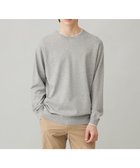 【アンフィーロ/UNFILO / MEN】のスタイリッシュ ニット プルオーバー グレー|ID: prp329100004419109 ipo3291000000031875651