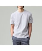 【ジェイ プレス/J.PRESS / MEN】の【UVカット / 接触冷感 / ビジネス対応】【J.PRESS PREMIUM JERSEY】無地コットン Tシャツ ライトグレー系|ID: prp329100004420475 ipo3291000000031961709