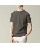 【ジェイ プレス/J.PRESS / MEN】の【UVカット / 接触冷感 / ビジネス対応】【J.PRESS PREMIUM JERSEY】無地コットン Tシャツ ダークグリーン系|ID: prp329100004420475 ipo3291000000031961713