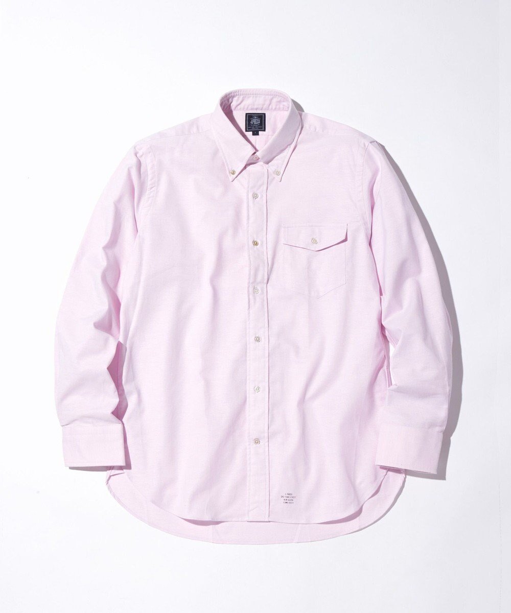 【ジェイ プレス/J.PRESS / MEN】の【定番 / 不変の品格】アービング シャツ / ボタンダウン インテリア・キッズ・メンズ・レディースファッション・服の通販 founy(ファニー) 　ファッション　Fashion　メンズファッション　MEN　トップス・カットソー　Tops/Tshirt/Men　シャツ　Shirts　アイビー　Ivy　カットソー　Cut And Sew　ダウン　Down　ドレス　Dress　定番　Standard　人気　Popularity　フラップ　Flap　ポケット　Pocket　ヨーク　Yoke　レギュラー　Regular　A/W・秋冬　Aw・Autumn/Winter・Fw・Fall-Winter　S/S・春夏　Ss・Spring/Summer　おすすめ　Recommend　夏　Summer　ピンク系|ID: prp329100004420480 ipo3291000000031929693