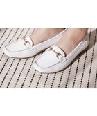 【ポインター/Pointer】の本革ビットローファードライビングシューズ ホワイト|ID: prp329100004420988 ipo3291000000033552951