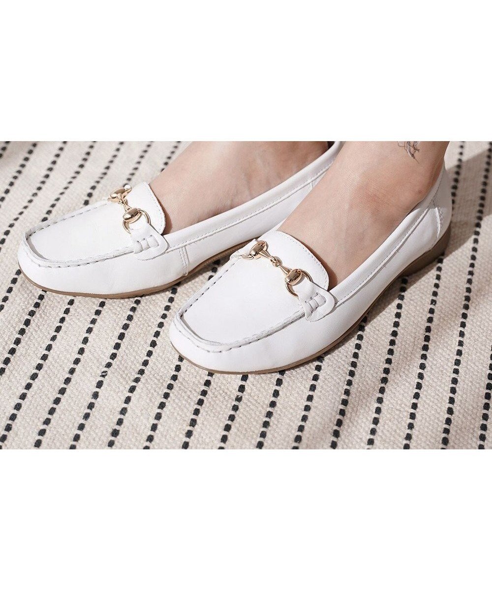 【ポインター/Pointer】の本革ビットローファードライビングシューズ インテリア・キッズ・メンズ・レディースファッション・服の通販 founy(ファニー) ファッション Fashion レディースファッション Fashion for Women シューズ Shoes, Footwear 定番 Standard, Basic Item A/W・秋冬 Autumn/Winter S/S・春夏 SS, Spring/Summer, Warm Season 夏 Summer ホワイト|ID: prp329100004420988 ipo3291000000033552951