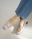【ポインター/Pointer】の【日本製/抗菌消臭/低反発】本革スクエアトゥパンプス トープ|ID: prp329100004420994 ipo3291000000033232831