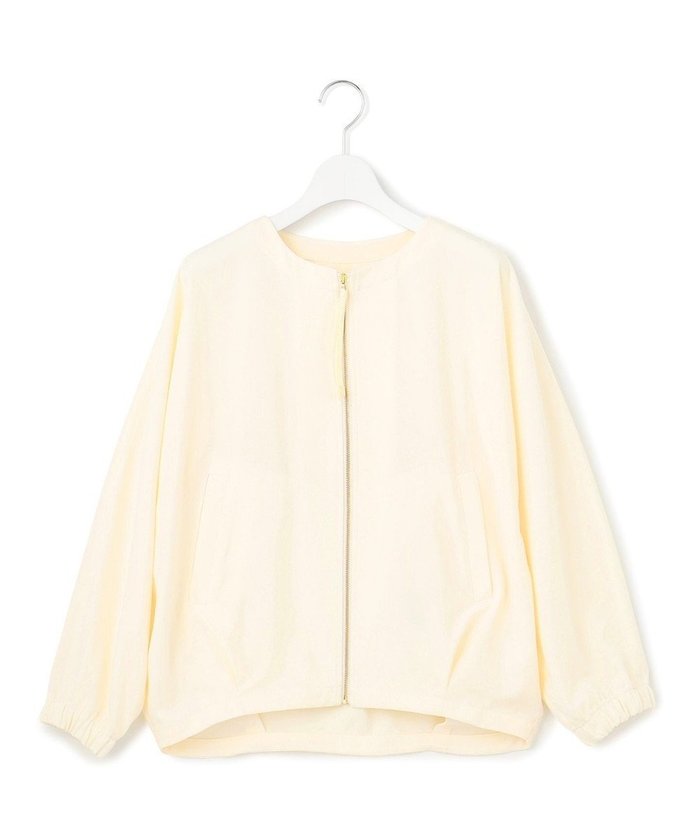 【ジェイプレスヨークストリート/J.PRESS YORK STREET】の【WOMEN】ジャージーライクツイル ドルマンブルゾン インテリア・キッズ・メンズ・レディースファッション・服の通販 founy(ファニー) https://founy.com/ ファッション Fashion レディースファッション WOMEN アウター Coat Outerwear ジャケット Jackets ブルゾン Blouson/Jackets インナー Inner ジャケット Jacket ジャージ Jersey セットアップ Set Up ブルゾン Blouson 夏 Summer 春 Spring S/S・春夏 Ss・Spring/Summer |ID: prp329100004421003 ipo3291000000031962411