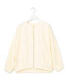 【ジェイプレスヨークストリート/J.PRESS YORK STREET】の【WOMEN】ジャージーライクツイル ドルマンブルゾン アイボリー系|ID: prp329100004421003 ipo3291000000031962412