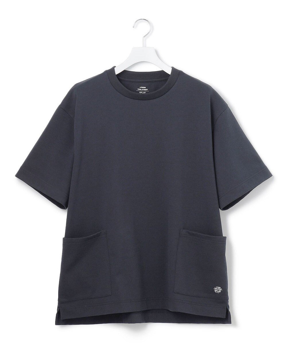 【ジェイプレスヨークストリート/J.PRESS YORK STREET】の【UNISEX】ワンポイントプリント Tシャツ インテリア・キッズ・メンズ・レディースファッション・服の通販 founy(ファニー) 　ファッション　Fashion　レディースファッション　Ladies' Fashion Online　トップス・カットソー　Tops/Tshirt　シャツ/ブラウス　Shirts/Blouses　ロング / Tシャツ　T-Shirts　カットソー　Cut and Sewn　ユニセックス　Unisex　カットソー　Cut And Sew　プリント　Print　ポケット　Pocket　ワンポイント　One Point　再入荷　Restock/Back In Stock/Re Arrival　夏　Summer　春　Spring　S/S・春夏　Ss・Spring/Summer　ネイビー系|ID: prp329100004421006 ipo3291000000032654351
