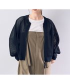 【イェッカ ヴェッカ/YECCA VECCA】のメッシュ編みニットブルゾン 人気、トレンドファッション・服の通販 founy(ファニー) ファッション Fashion レディースファッション WOMEN アウター Coat Outerwear ジャケット Jackets ブルゾン Blouson/Jackets NEW・新作・新着・新入荷 New Arrivals おすすめ Recommend コンパクト Compact ジャケット Jacket スタイリッシュ Stylish スリーブ Sleeve トレンド Trend ブルゾン Blouson ポケット Pocket メッシュ Mesh 夏 Summer 春 Spring S/S・春夏 Ss・Spring/Summer thumbnail Black|ID: prp329100004421080 ipo3291000000030870658