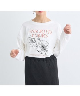 【アースミュージックアンドエコロジー/earth music&ecology】のアソートグラフィックロンT 人気、トレンドファッション・服の通販 founy(ファニー) ファッション Fashion レディースファッション WOMEN トップス・カットソー Tops/Tshirt シャツ/ブラウス Shirts/Blouses ロング / Tシャツ T-Shirts カットソー Cut and Sewn おすすめ Recommend インナー Inner カットソー Cut And Sew ジャケット Jacket ボックス Box ポケット Pocket 夏 Summer 春 Spring S/S・春夏 Ss・Spring/Summer |ID:prp329100004421094
