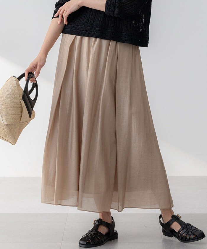 【23区/NIJYUSANKU】の【WEB 一部店舗限定/洗える】ライトシアーミクスチャー スカート インテリア・キッズ・メンズ・レディースファッション・服の通販 founy(ファニー) https://founy.com/ ファッション Fashion レディースファッション Fashion for Women スカート Skirts 洗える Machine Washable ギャザー Gathered, Ruffled シアー Sheer, See-Through セットアップ Set-Up, Coordinated Outfit トレンド Trend, Trending Now A/W・秋冬 Autumn/Winter S/S・春夏 SS, Spring/Summer, Warm Season 夏 Summer エレガント 上品 Elegant 2025年 2025 2025春夏・S/S Spring/Summer 2025 SS25 |ID: prp329100004421173 ipo3291000000036255770