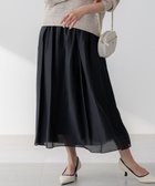 【23区/NIJYUSANKU】の【WEB 一部店舗限定/洗える】ライトシアーミクスチャー スカート 人気、トレンドファッション・服の通販 founy(ファニー) ファッション Fashion レディースファッション Fashion for Women スカート Skirts 洗える Machine Washable ギャザー Gathered, Ruffled シアー Sheer, See-Through セットアップ Set-Up, Coordinated Outfit トレンド Trend, Trending Now A/W・秋冬 Autumn/Winter S/S・春夏 SS, Spring/Summer, Warm Season 夏 Summer エレガント 上品 Elegant 2025年 2025 2025春夏・S/S Spring/Summer 2025 SS25 thumbnail ブラック系|ID: prp329100004421173 ipo3291000000036255773