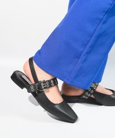 【スティーブマデン/STEVE MADDEN】のBELIEVER スクエアスリングバックフラットパンプス 人気、トレンドファッション・服の通販 founy(ファニー) ファッション Fashion レディースファッション WOMEN バッグ Bag シューズ Shoes フォルム Form 厚底 Platforms |ID:prp329100004421230