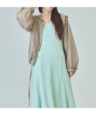 【グレース コンチネンタル/GRACE CONTINENTAL】のマクラメメッシュフーディー カーキ|ID: prp329100004421244 ipo3291000000031714662
