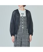 【グレース コンチネンタル/GRACE CONTINENTAL】のマクラメメッシュフーディー ブラック|ID: prp329100004421244 ipo3291000000031714664