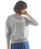 【自由区/JIYU-KU】の【ワコールコラボ】【カタログ掲載・洗える】シアーボーダー ニット グレー|ID: prp329100004421255 ipo3291000000031530319