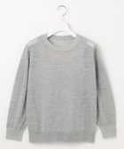 【自由区/JIYU-KU】の【ワコールコラボ】【洗える】シアーボーダー ニット グレー|ID: prp329100004421255 ipo3291000000036287268