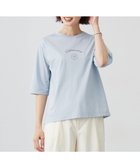 【ジェイ プレス/J.PRESS】のカレッジロゴ Tシャツ スモーキーサックス系|ID: prp329100004421261 ipo3291000000032654747