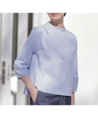【ジェイ プレス/J.PRESS】の【洗える】プレーティングジャージー バンドカラー カットソー サックス系|ID: prp329100004421296 ipo3291000000032676837