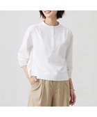 【ジェイ プレス/J.PRESS】の【洗える】プレーティングジャージー バンドカラー カットソー ホワイト系|ID: prp329100004421296 ipo3291000000032676838