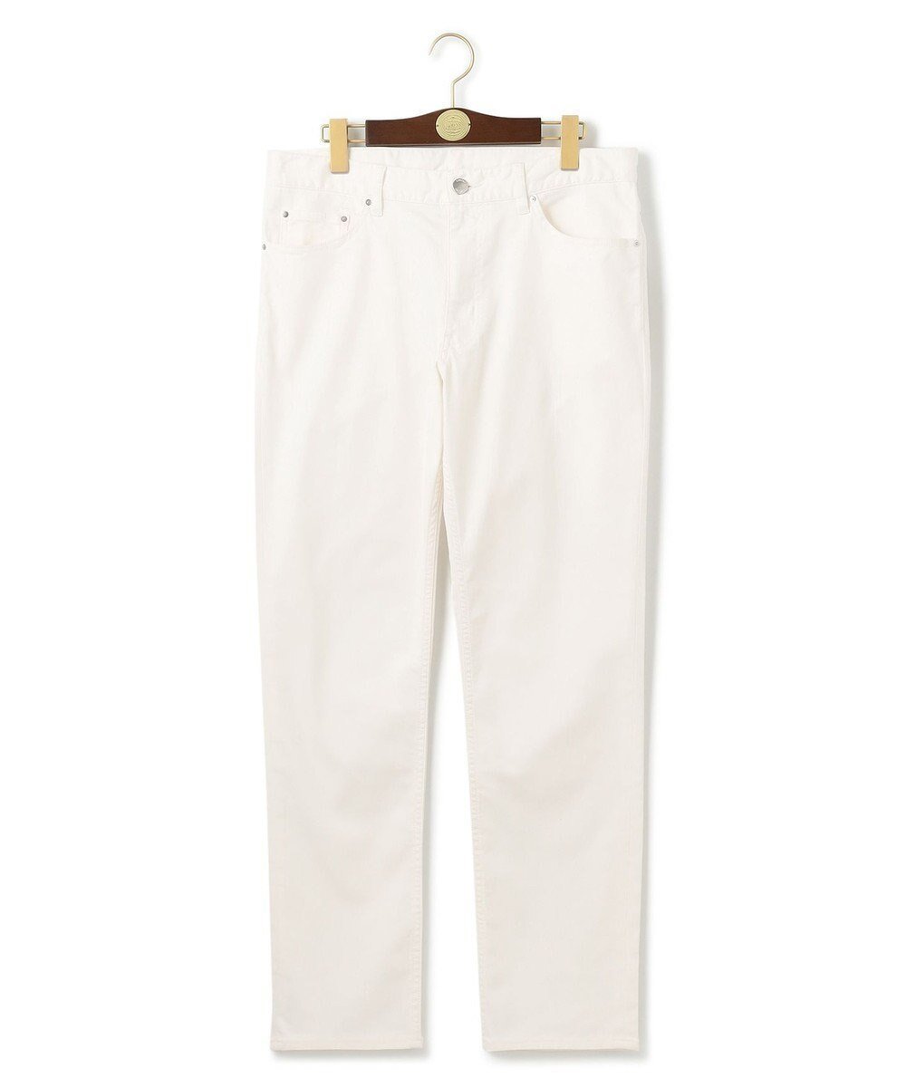 【ジェイ プレス/J.PRESS / MEN】の【ストレッチ / ウォッシャブル可】ピケストレッチ 5ポケットパンツ インテリア・キッズ・メンズ・レディースファッション・服の通販 founy(ファニー) 　ファッション　Fashion　メンズファッション　Men's Style Online　ボトムス　Bottoms/Men　ウォッシャブル　Washable　洗える　Washable　ジャケット　Jacket　ストレッチ　Stretch　スラックス　Slacks　スリム　Slim　パッチ　Patch　ポケット　Pocket　A/W・秋冬　Aw・Autumn/Winter・Fw・Fall-Winter　S/S・春夏　Ss・Spring/Summer　再入荷　Restock/Back In Stock/Re Arrival　夏　Summer　ホワイト系|ID: prp329100004422099 ipo3291000000032487309
