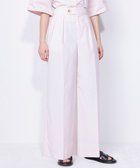 【ネイヴ/NAVE】の【ReNave・セットアップ可/洗える/接触冷感/UVケア】コットンポリブロード パンツ 人気、トレンドファッション・服の通販 founy(ファニー) ファッション Fashion レディースファッション WOMEN セットアップ Setup パンツ Pants 春 Spring 洗える Washable セットアップ Set Up センター Center ワイド Wide S/S・春夏 Ss・Spring/Summer おすすめ Recommend 夏 Summer thumbnail ピンク系|ID: prp329100004422208 ipo3291000000031863789