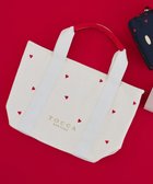 【トッカ/TOCCA】の【大人百花コラボカラー有・WEB&一部店舗限定】LUCKY SHOWER CANVASTOTE キャンバス トートバッグ 人気、トレンドファッション・服の通販 founy(ファニー) ファッション Fashion レディースファッション Fashion for Women バッグ Bags アウトドア Outdoor Clothing キャンバス Canvas, Canvas Fabric 財布 Wallet, Purse テクスチャー Texture, Textured Fabric フェミニン Feminine, Girly フロント Front, Front Design ポケット Pocket, Pocket Detail モチーフ Motif, Design Theme リボン Ribbon, Bow リュクス Luxury, Elegant, High-End, Chic ワンポイント One Point, Statement Accent 旅行 Travel ビジネス 仕事 通勤 Business / Work / Commuting thumbnail オフ×ハート柄|ID: prp329100004422625 ipo3291000000036380367