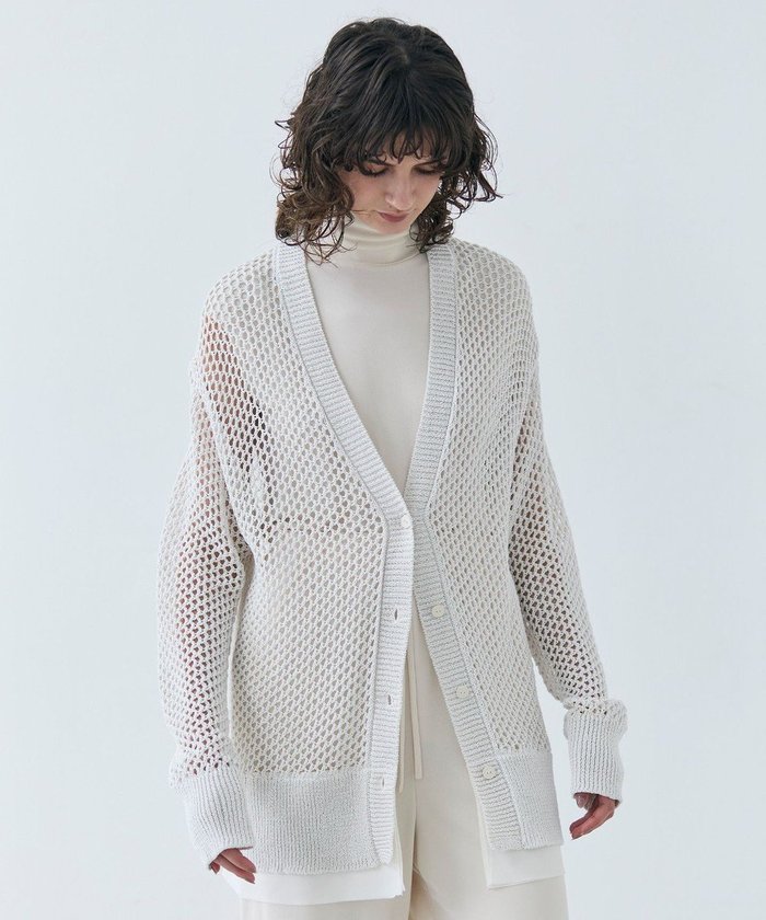 【ベイジ,/BEIGE,】の【洗える】ALOE / コットンメッシュVネックミドル丈カーディガン インテリア・キッズ・メンズ・レディースファッション・服の通販 founy(ファニー) https://founy.com/ ファッション Fashion レディースファッション WOMEN トップス・カットソー Tops/Tshirt カーディガン Cardigans Vネック V-Neck インナー Inner カットソー Cut And Sew カーディガン Cardigan シフォン Chiffon タンク Tank フィット Fit ボトム Bottom ミドル Middle メッシュ Mesh リラックス Relax ロング Long エレガント 上品 Elegant 夏 Summer 春 Spring S/S・春夏 Ss・Spring/Summer 洗える Washable |ID: prp329100004422731 ipo3291000000031779332