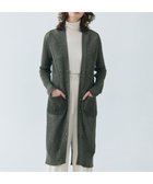 【ベイジ,/BEIGE,】の【洗える】OPTICAL / ペーパーヤーンVネックロングカーディガン Khaki|ID: prp329100004422736 ipo3291000000031804963