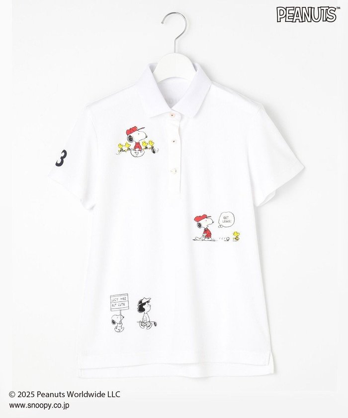 【23区 ゴルフ/NIJYUSANKU GOLF】の【WOMEN】『PEANUTS』コラボプリントポロ インテリア・キッズ・メンズ・レディースファッション・服の通販 founy(ファニー) https://founy.com/ ファッション Fashion レディースファッション WOMEN トップス・カットソー Tops/Tshirt シャツ/ブラウス Shirts/Blouses ポロシャツ Polo Shirts ゴルフ Golf おすすめ Recommend フロント Front プリント Print ポロシャツ Polo Shirt 再入荷 Restock/Back In Stock/Re Arrival 夏 Summer 春 Spring S/S・春夏 Ss・Spring/Summer |ID: prp329100004422753 ipo3291000000031612879